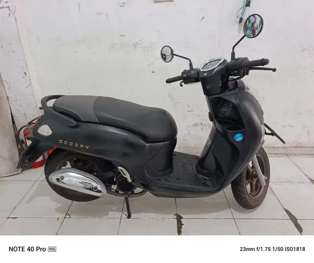 Jual beli scoopy remot th 2025 samping kompelik Andika hairi motor bjm