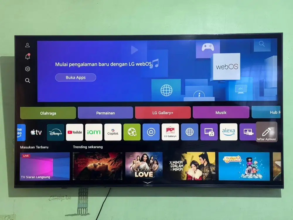 Di jual TV LG 65inch