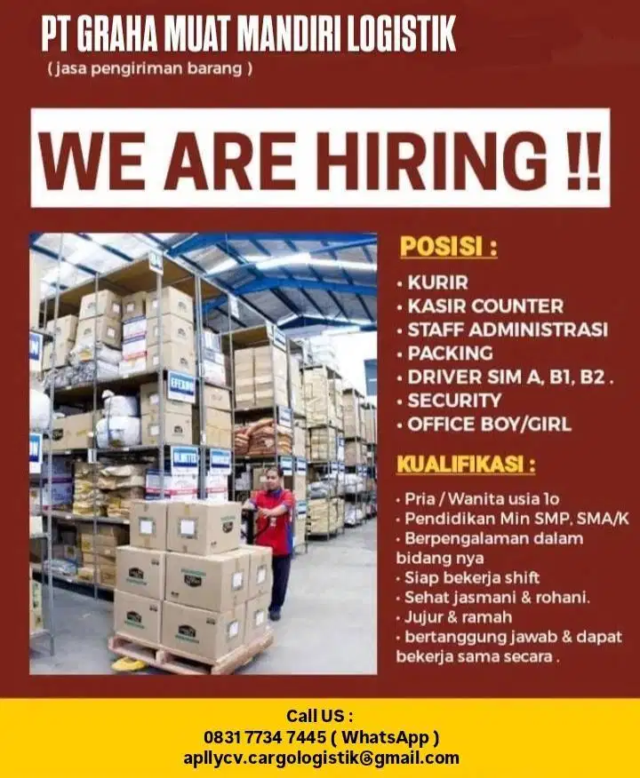 Lowongan Kerja CARGO