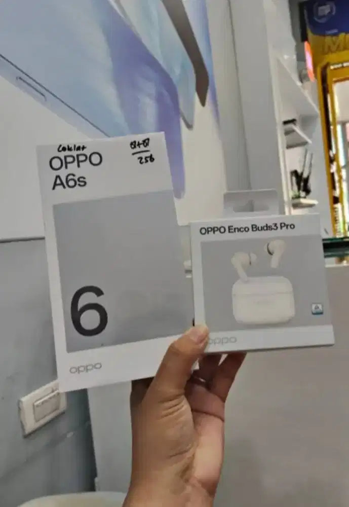 OPPO A6S FREE BUDS 3 PRO