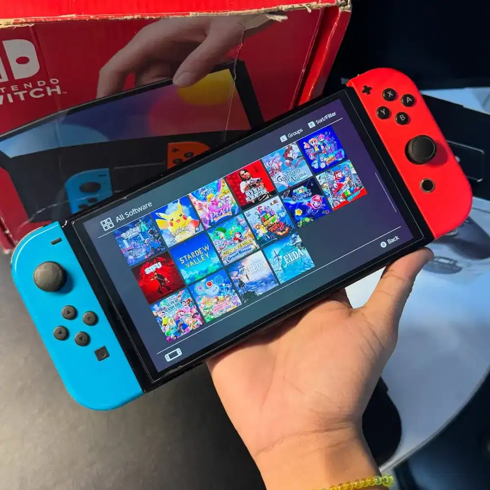 nintendo switch oled JB 256gb