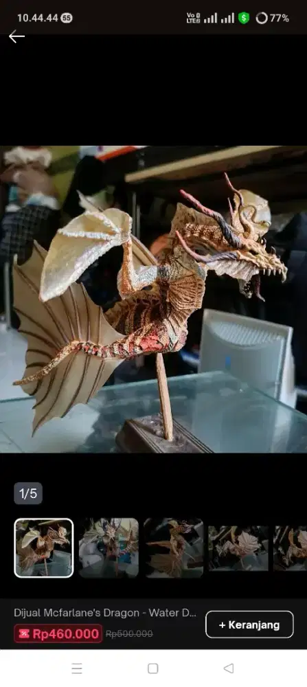Dijual Mcfarlane's Dragon - Water Dragon clane ex koleksi.
