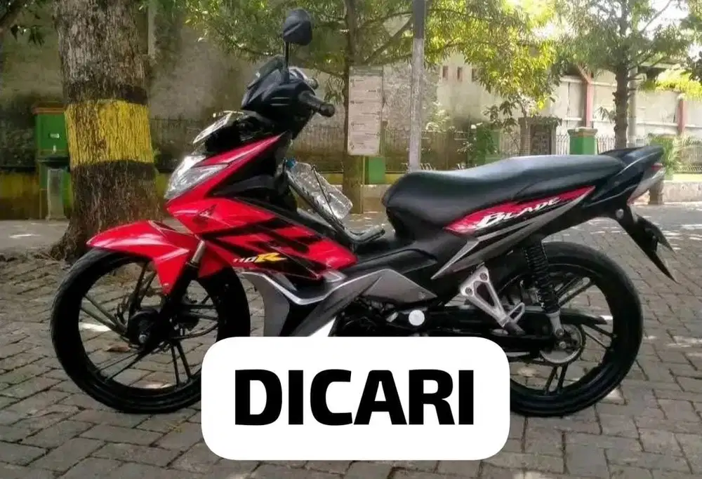 DI CARI HONDA BLADE RAMPING 2009 BLADE 2010 BLADE 2011