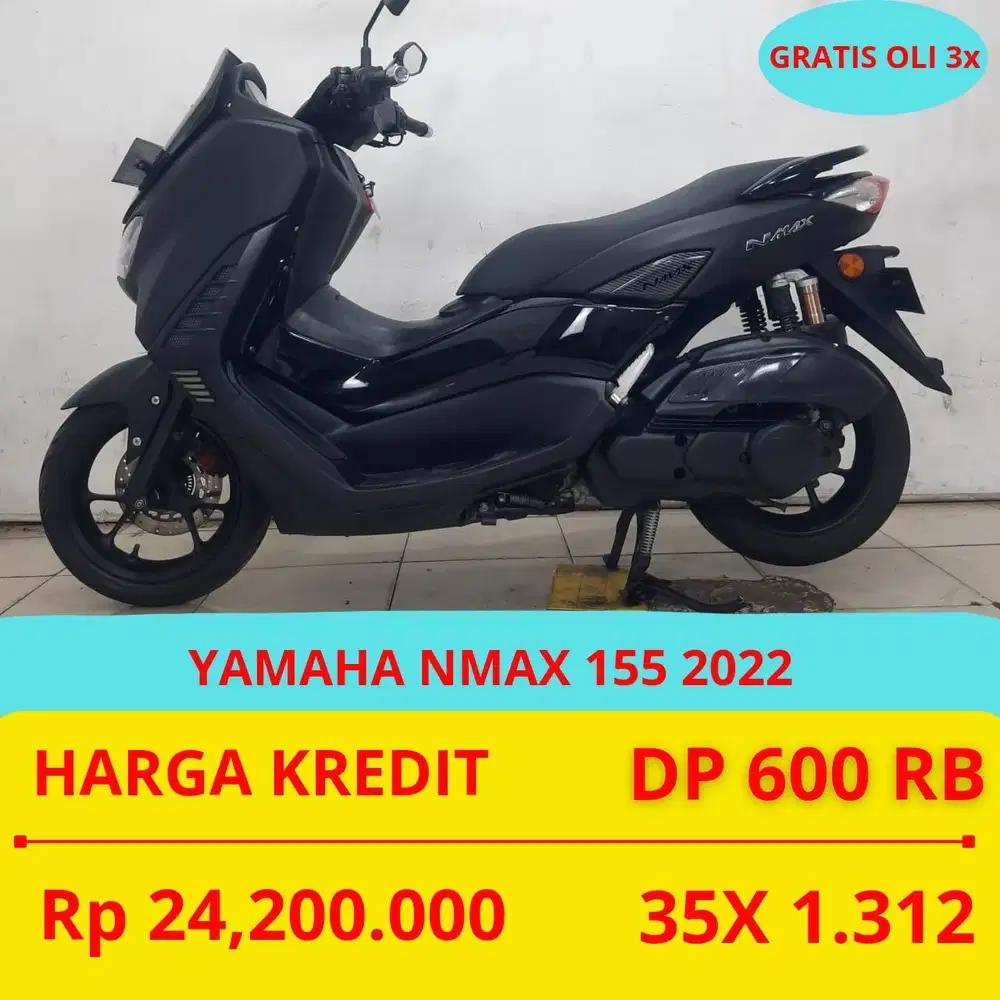 PROMO SUKSES MOTOR YAMAHA NMAX 155 2022 DP MURAH 600 RIBU GUYS