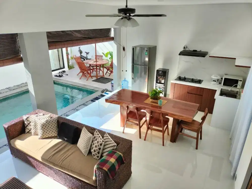 DIJUAL VILLA MODERN MINIMALIS 2 LANTAI – CLUSTER ONE GATE BALI ARUM JIMBARAN