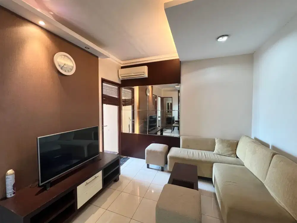 Jual Murah Apartemen Grand Setiabudi, 2 Bed Room, Furnished, Bagus