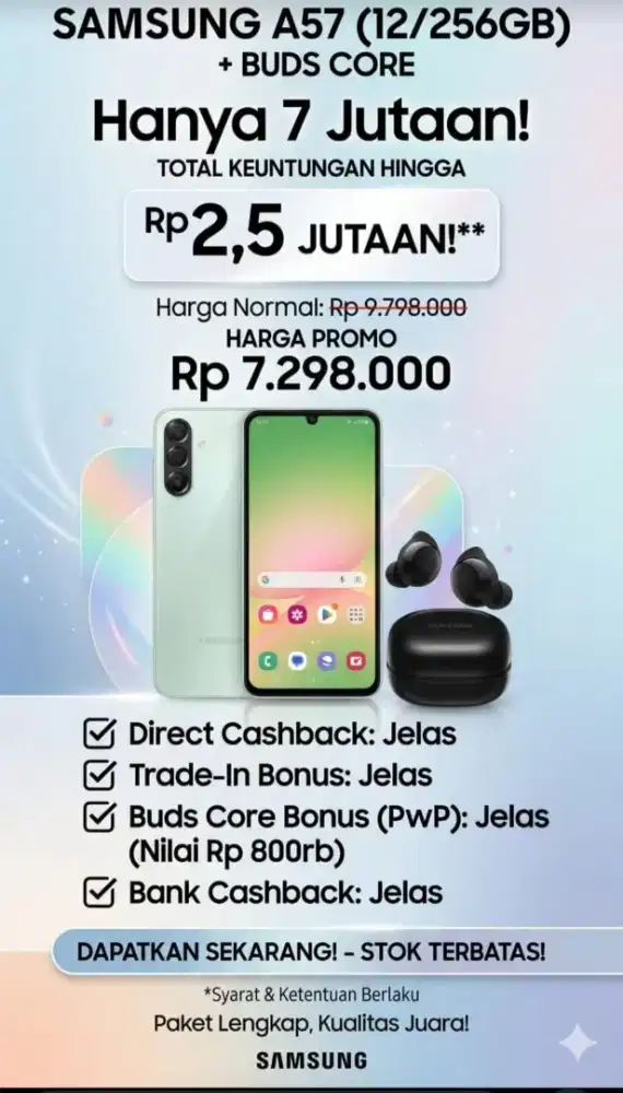 PROMO MEI SAMSUNG A57