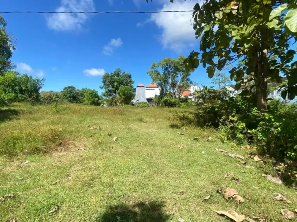 DIJUAL TANAH KOMERSIAL HOOK 3 AKSES – AREA KAMPUS UNUD JIMBARAN, VIEW GWK