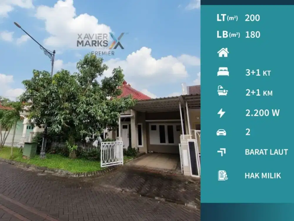 Dijual Rumah Minimalis Baru Renov di Istana Dieng Malang