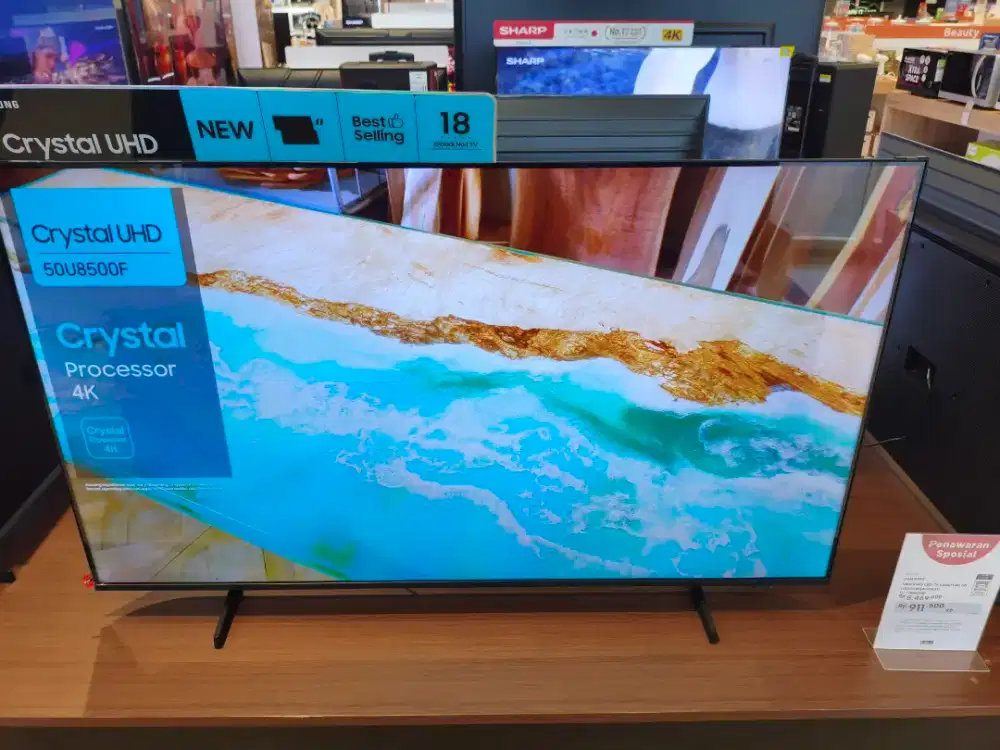 SAMSUNG LED TV SMART 4K 50 INCH CICILAN TANPA DP