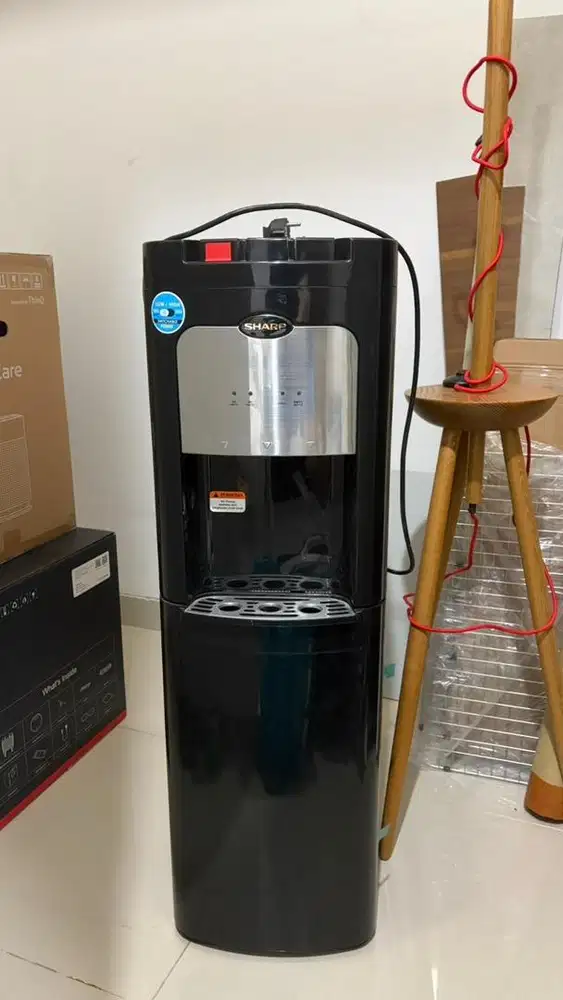 Dispenser Sharp SWD-72EHL-BK Galon Bawah Low Watt - Mulus & Dingin