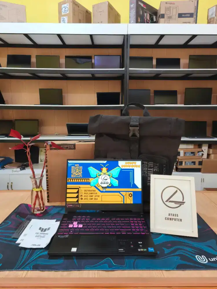 Laptop gaming Asus tuf gaming FX507ZC4 i5 12TH GEN garansi on 12-2027
