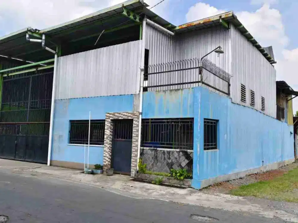 Gudang Bagus Siap Pakai di Donohudan Ngemplak. Dekat Embarkasi Haji Solo