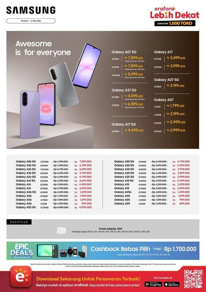 TERIMA KREDIT HP DP 0% SYARAT KTP AJA