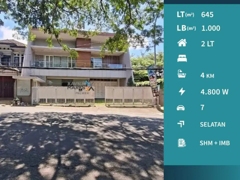 Dijual Rumah Usaha Cocok untuk Kantor di Poros Sulfat Malang