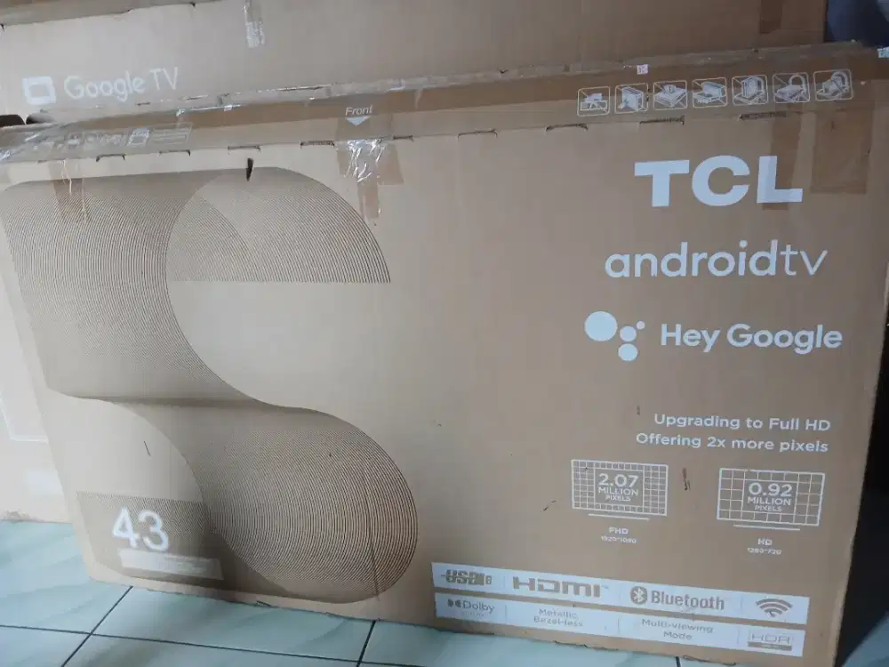 Android tv gaming HDR10 TCL 43 inch