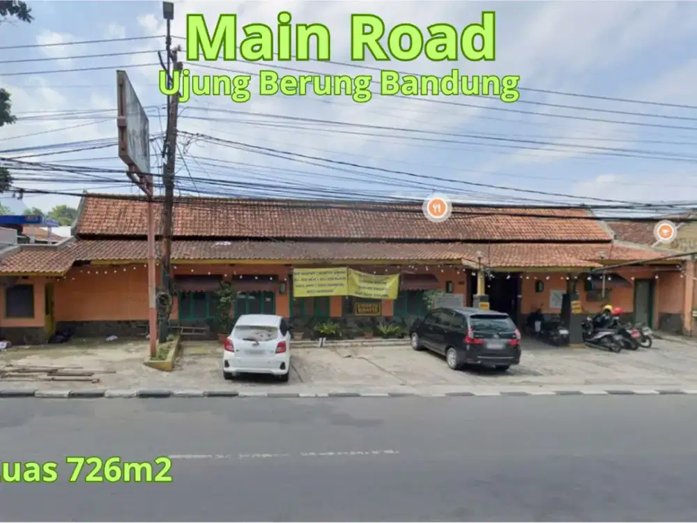 Tanah Bangunan Mainroad Strategis Kota Bandung Jalan Nasional