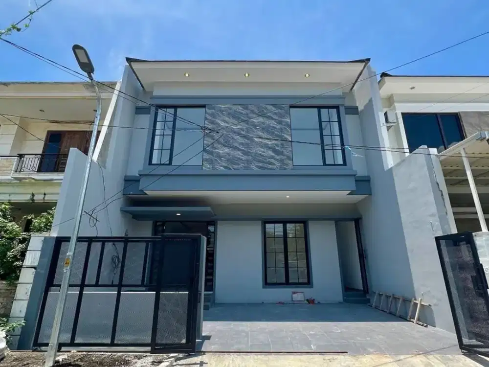 Dijual rumah baru wisma mukti klampis semolo barat