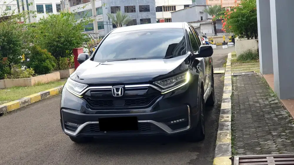 Honda crv turbo prestige sensing 2021 hitam sunroof