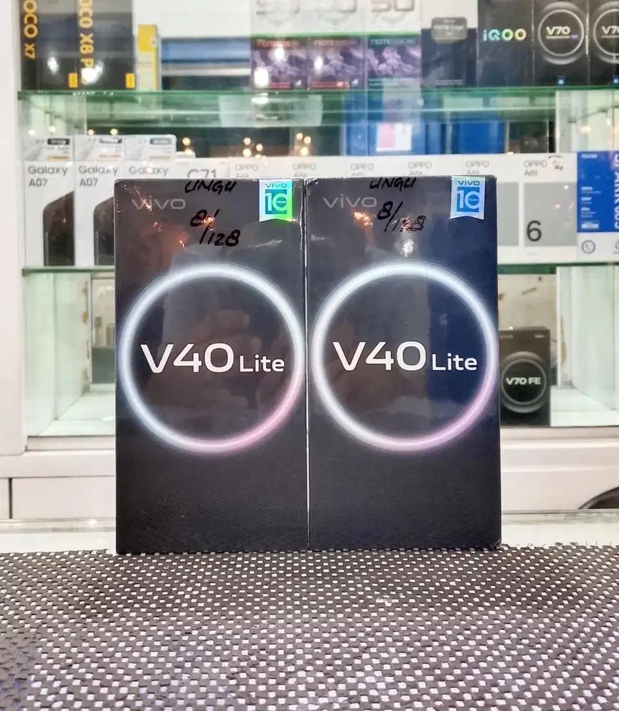 BARU...VIVO V40 Lite RAM 8+8/128 SEGEL/GARANSI RESMI.
