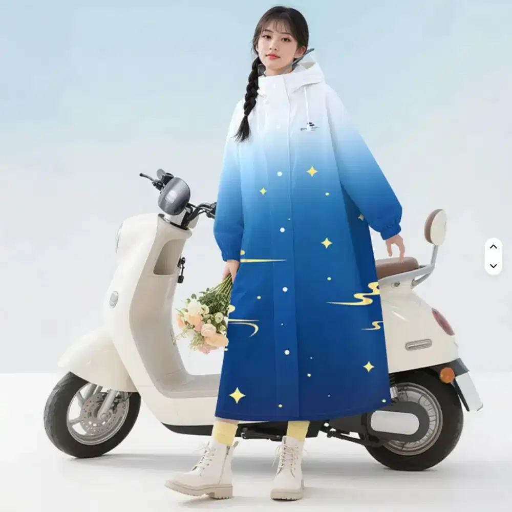 Zhengyu Jas Hujan Motor Premium Raincoat Long