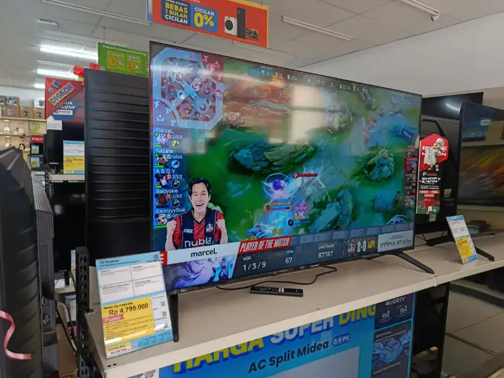Tv Polytron 50inch udh google tv