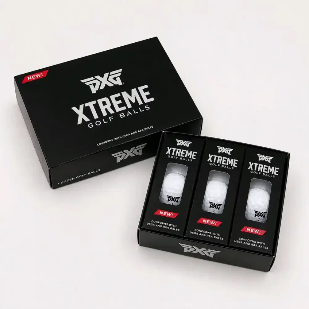 PXG Xtreme Golf Balls – Bola Golf Jarak Jauh (1 Box Isi 9 pcs)