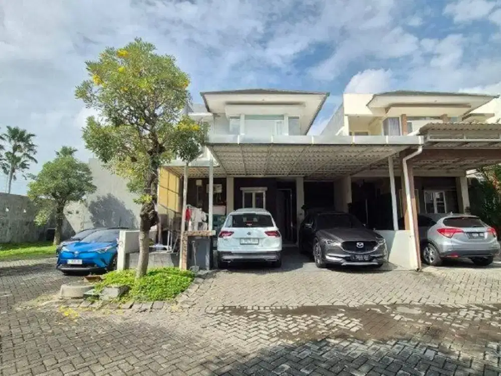 Rumah Palma Citraland Surabaya Barat Full Renovasi Granite Tile Gani Marble Asli Type Statuario  Siap Huni Carport