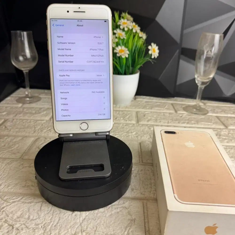 iphone 7 plus 256gb ex ibox Minus apple pay Murah