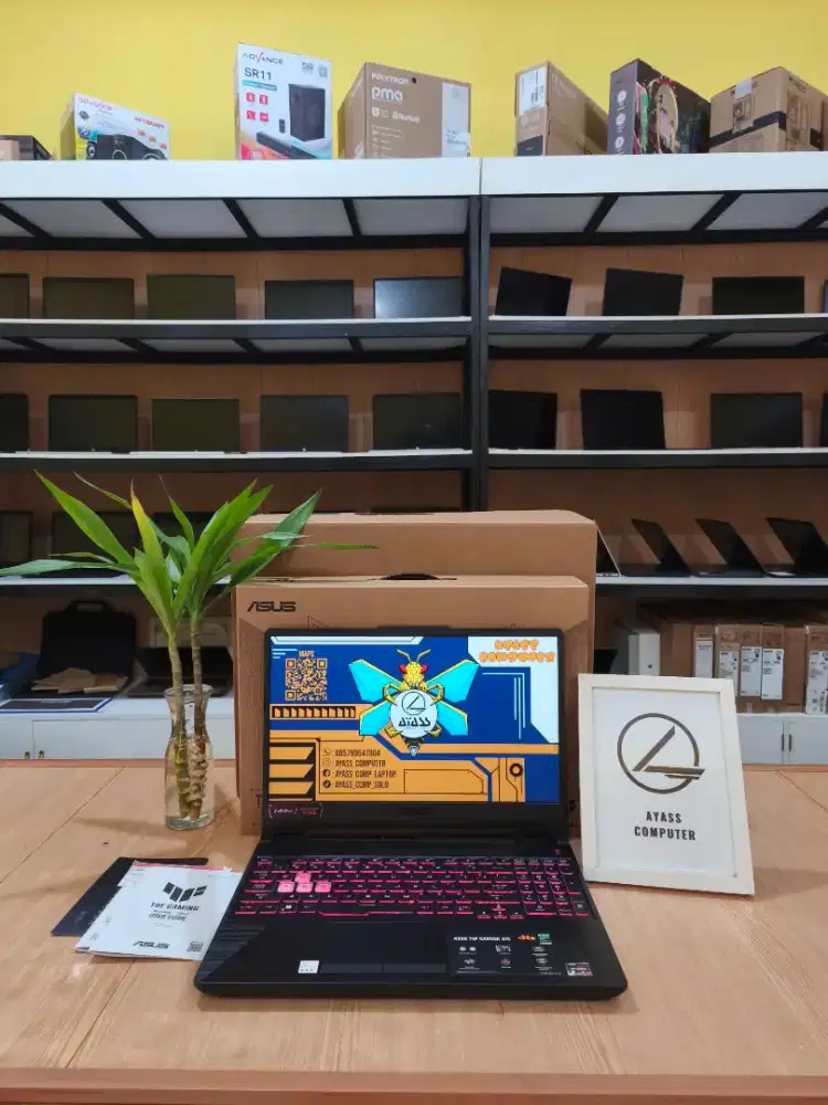 Asus tuf A15 FA506N ryzen 7-7435HS garansi on April 2027 like new