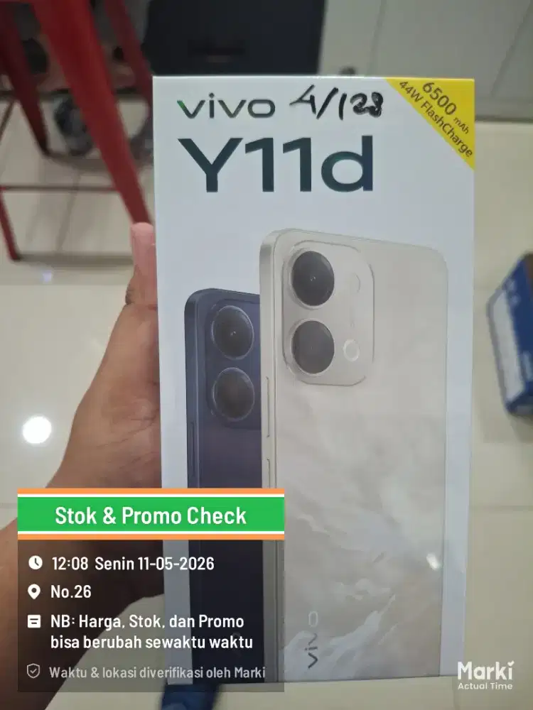 NEW ARRIVAL VIVO Y11D SERIES. PROMO TERBATAS. GARANSI RESMI