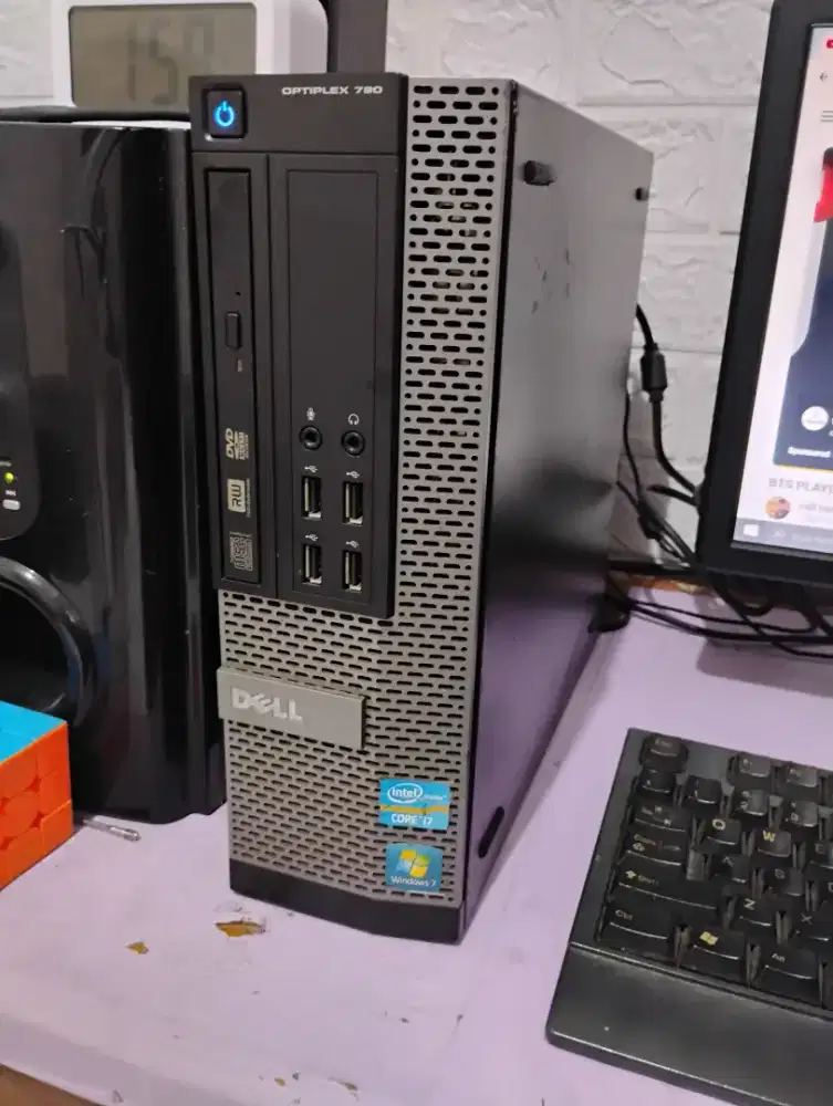 Cpu dell slim intel core i7 + ram 8gb...cpu only