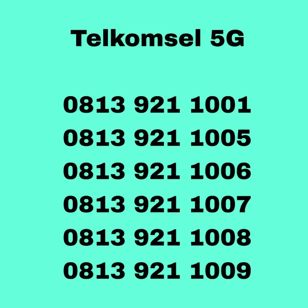 Nomor cantik telkomsel murah