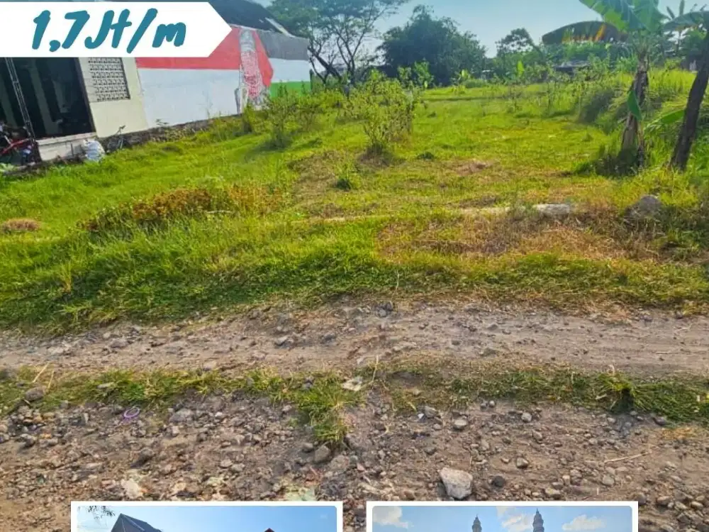 Dijual Tanah Pekarangan di Selatan Alun Alun Karanganyar