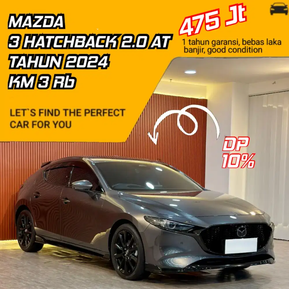 Mazda 3 Hatchback 2.0 AT Tahun 2024