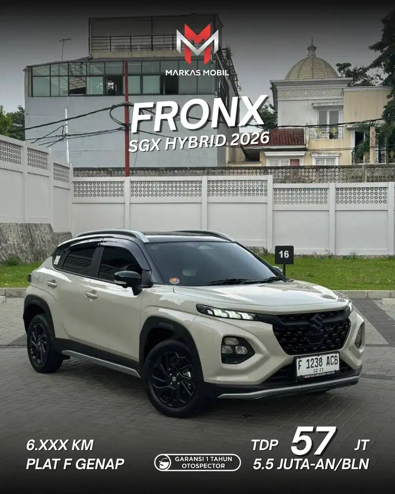 Suzuki Fronx SGX Hybrid AT Savanna Ivory Two Tone 2026
