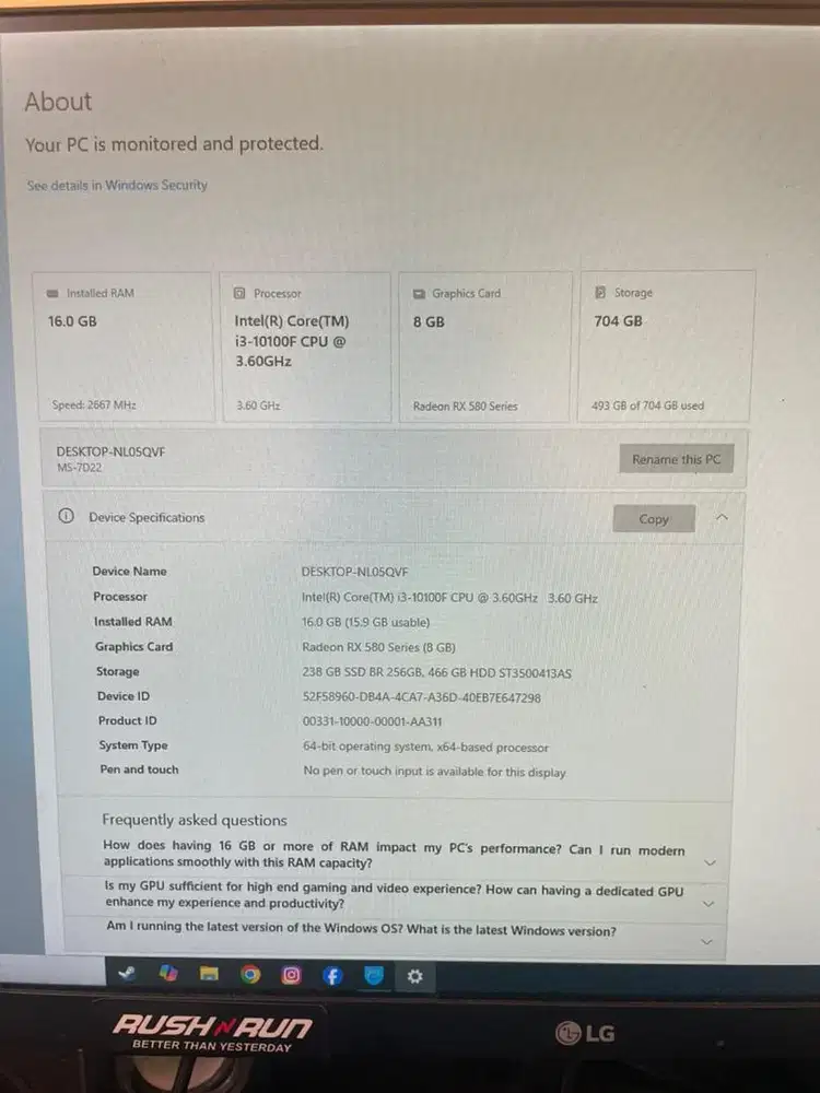 Pc gaming i3 gen 10