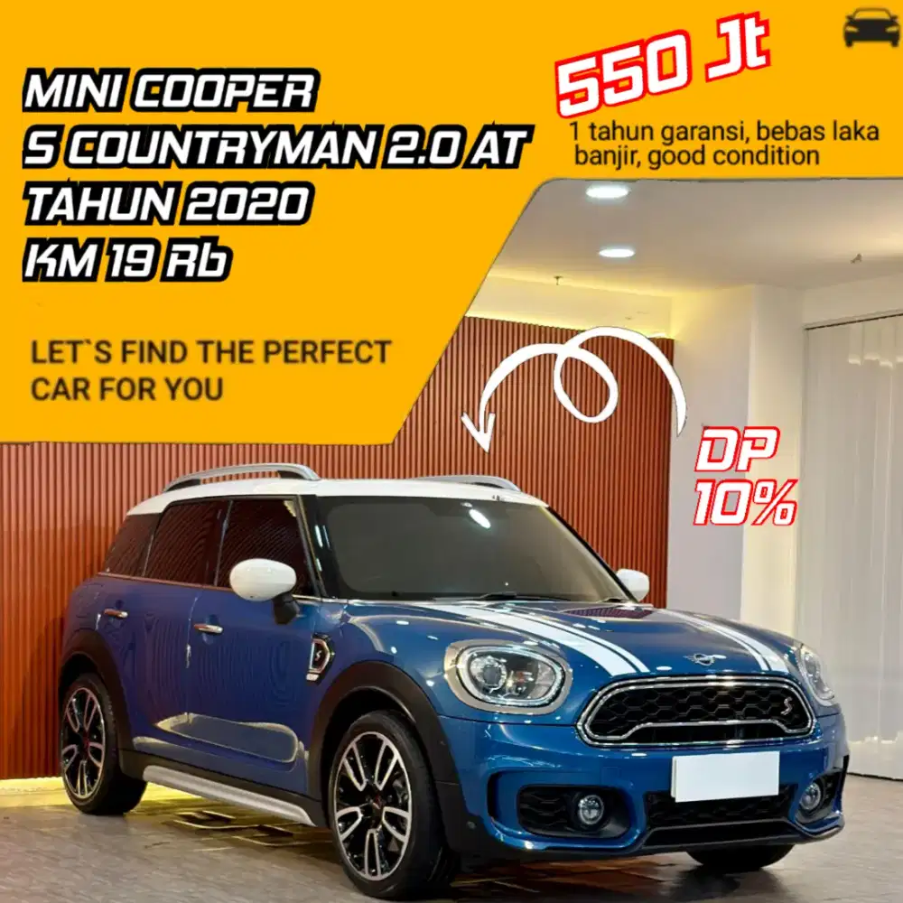 Mini Cooper S Countryman 2.0 AT Tahun 2020