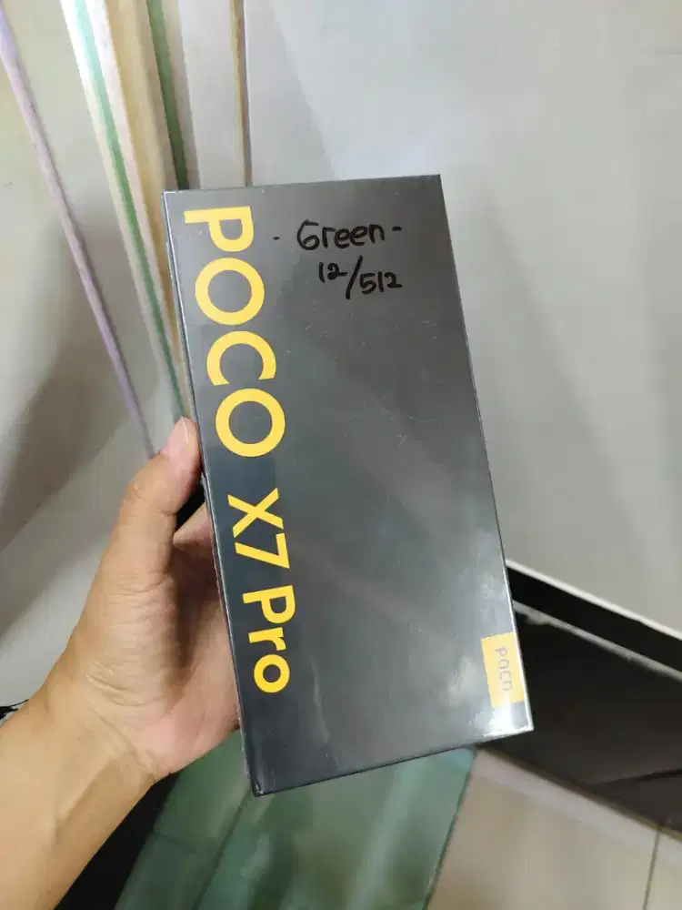 PROMO POCO X7 PRO 5G 12/512 NEW GARANSI RESMI