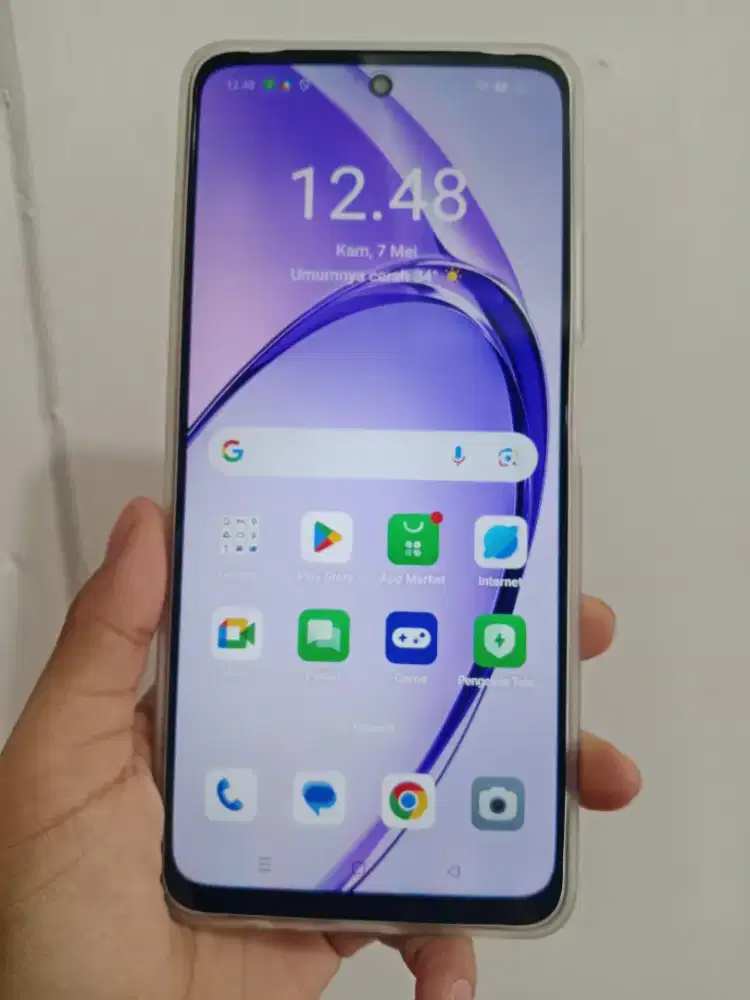 Oppo A5i Dosbook Like New Fullset Murah Second  Ram 4GB Hp 4/128 Bekas
