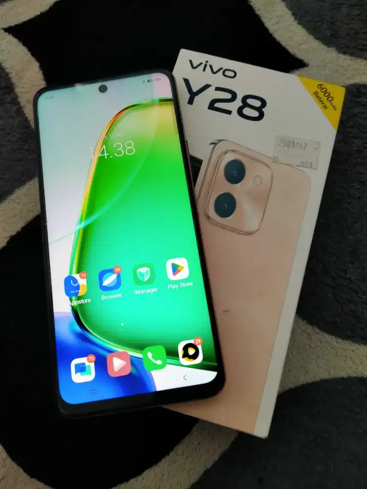 VIVO Y28 GOLD MULUS