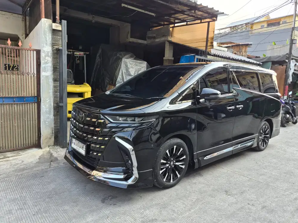 Toyota Alphard G ATPM Convert New Alphard 2025 Hitam Istimewa Mulus