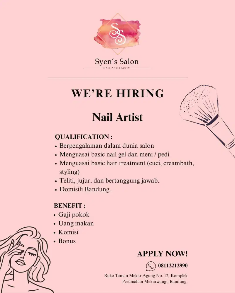 Hair Stylist & Nail Artist Salon