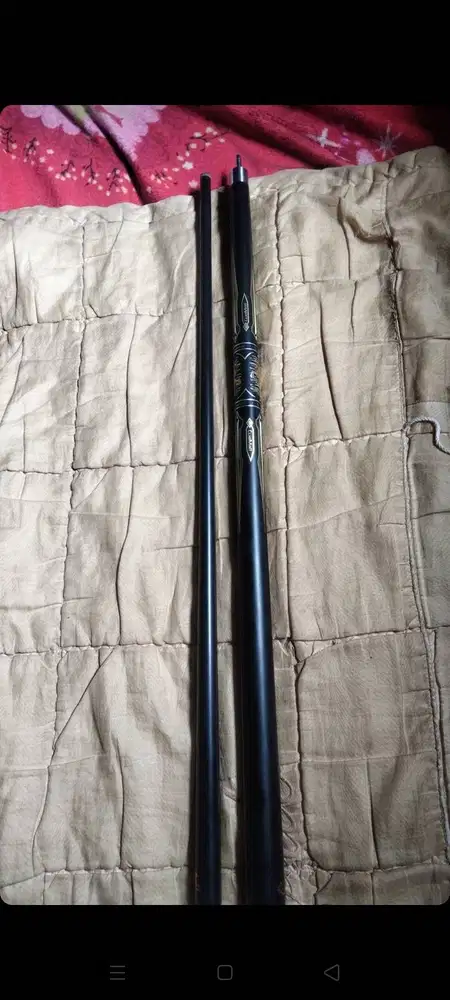 Stik billiard, cuemall, pemakaian 7 bulan