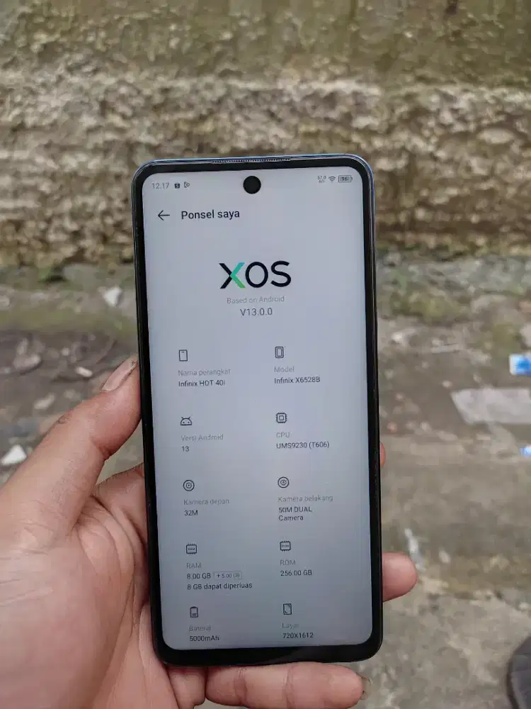 Infinix hot40i 8+8/256