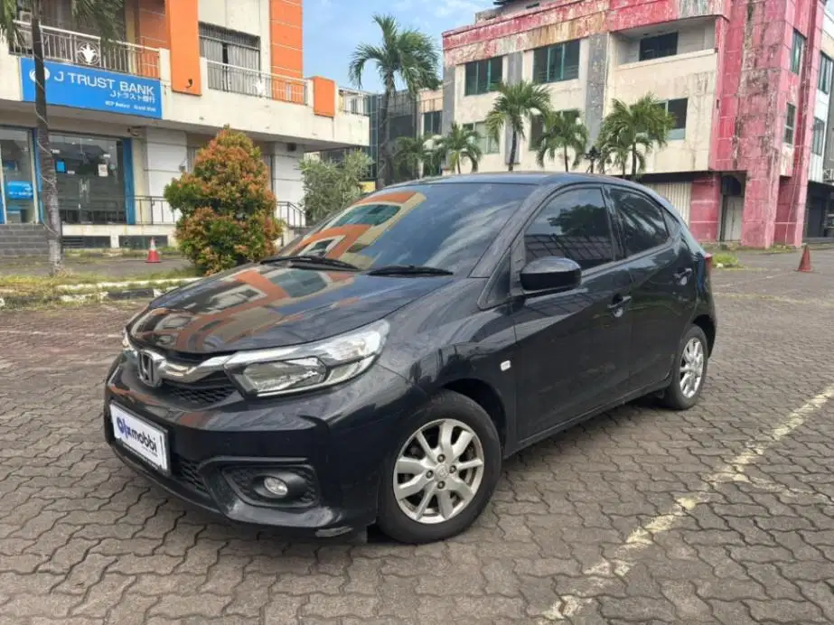 DP MURAH - Honda Brio Satya 1.2 E Bensin AT 2020 Hitam