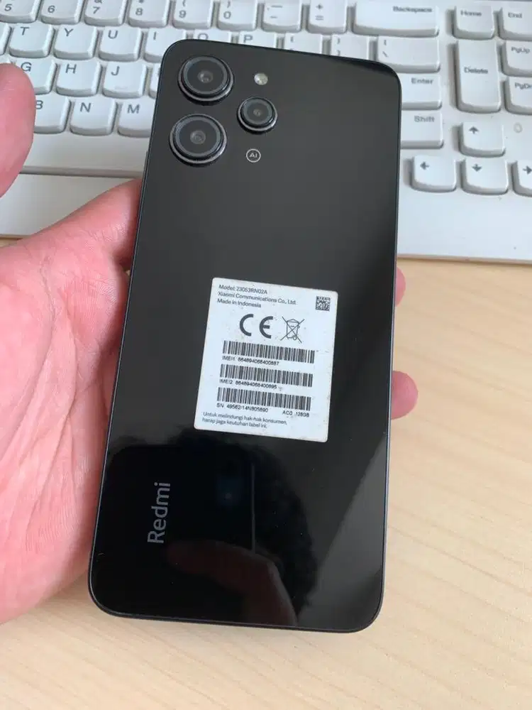 REDMI 12 8/128 HITAM