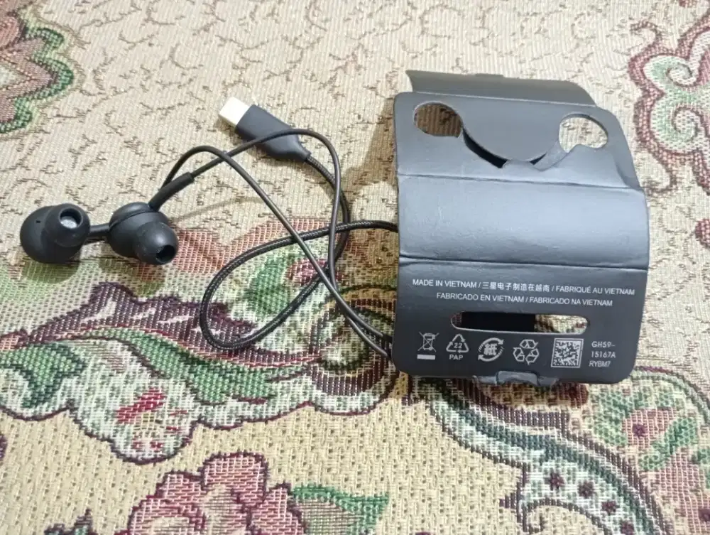 Copotan ORI Earphone Samsung S20 Ultra AKG Jack USB Type C (BARU)