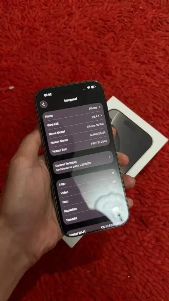 IPHONE 16 PRO 128GB IBOX