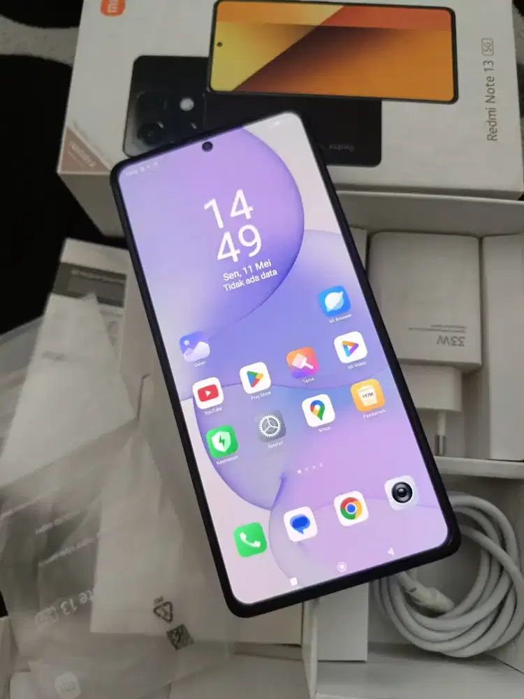 XIAOMI NOTE 13 5G LENGKAP FULLSET